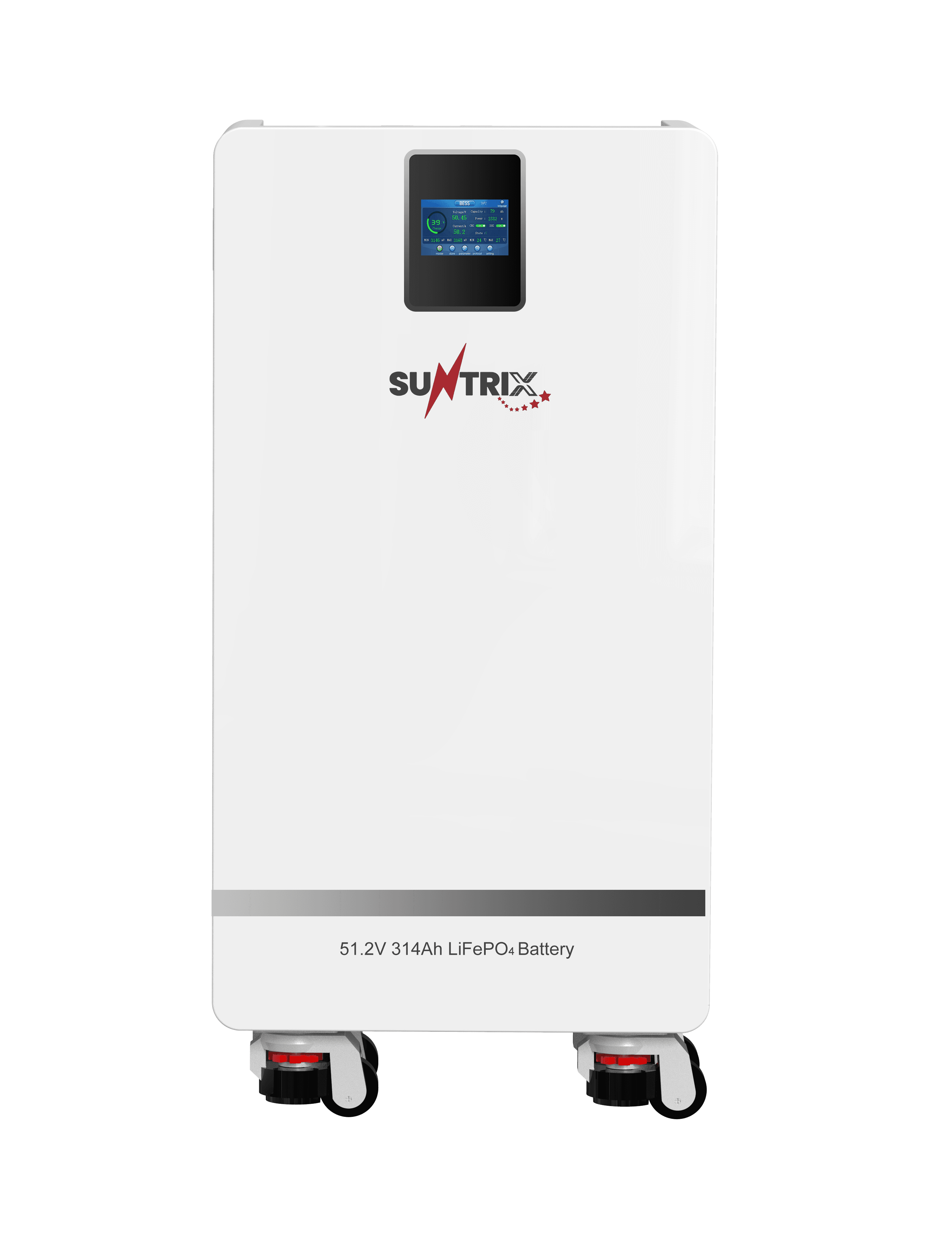 Suntrix PowerPulse PP-16.07KW 16.07kWh LiFePO4 Lithium Battery | 51.2V Floor-Mounted, Wi-Fi, 5-Year Warranty — Power Pulse